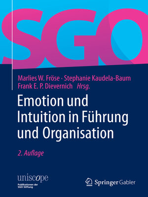 cover image of Emotion und Intuition in Führung und Organisation